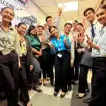 cheers of our students at air grace aviation academy