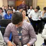 students while studing travel and tourism courses at air grace aviation academy