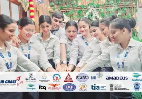 Tourism Courses in Karol Bagh, New Delhi: Air Grace Aviation Academy offers Air Ticketing, Travel, Tourism, VISA Filing, Amadeus, Galileo GDS.