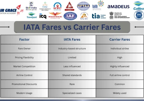 IATA Fares vs Carrier Fares