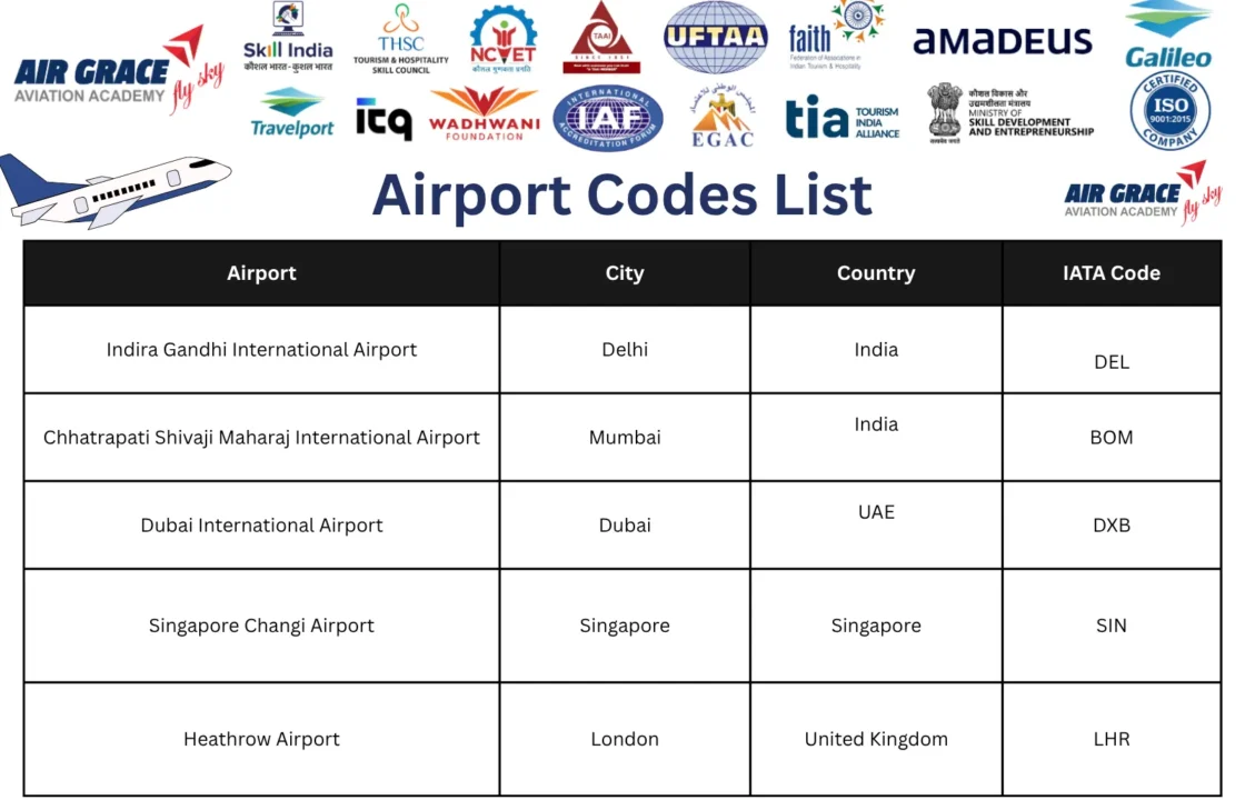 Airport Codes List